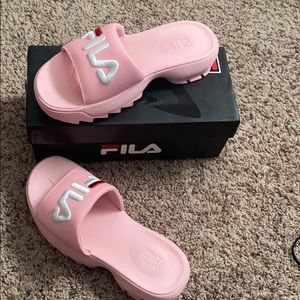 FILA Slides (Never Worn)